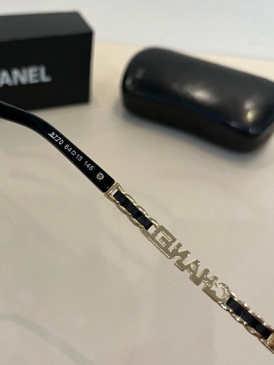 ✨ Chanel Style Black Square Sunglasses ✨ main image 5